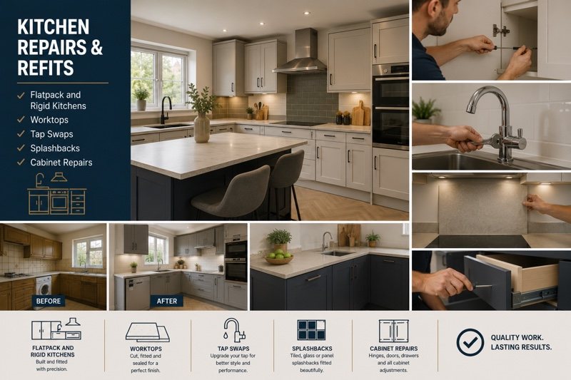 Kitchen Repairs & Refits in Cambridge